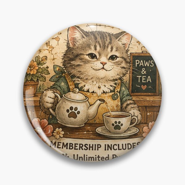 Item preview, Cat Therapy Club | Lovely cat designed and sold by Spark Cottage.