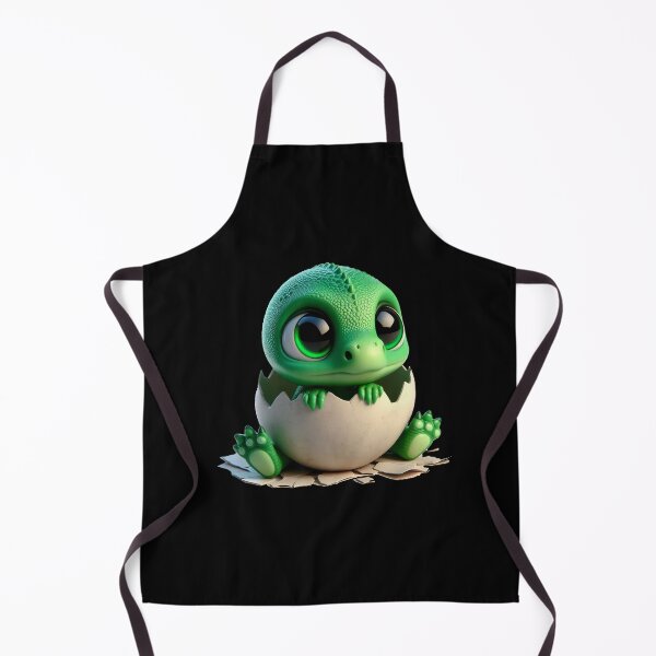 Item preview, Adorable Baby Dinosaur Hatching From Egg Art designed and sold by Nadiename.