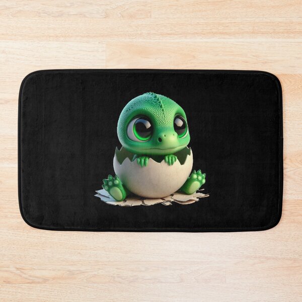 Item preview, Adorable Baby Dinosaur Hatching From Egg Art designed and sold by Nadiename.