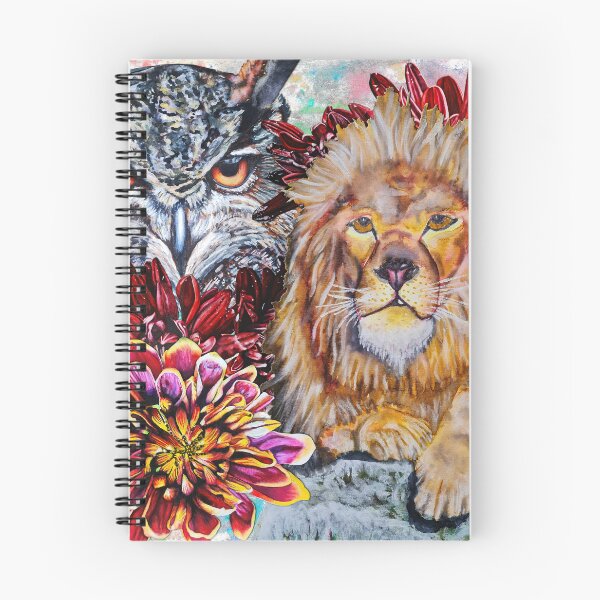 Item preview, Red eyed Owl, Lion Background 3 designed and sold by nastiaart.