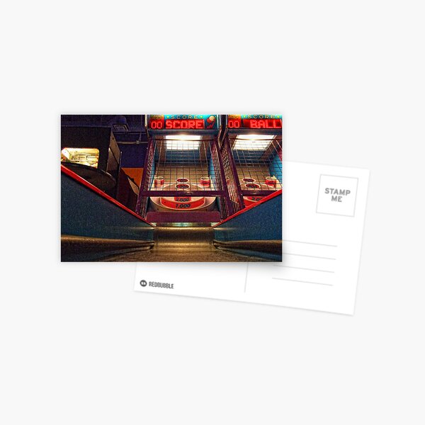Skeeball Postcard