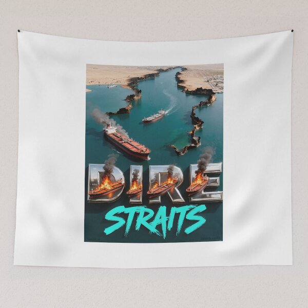 Item preview, The Dire Straits Print designed and sold by Lichentroupe63.