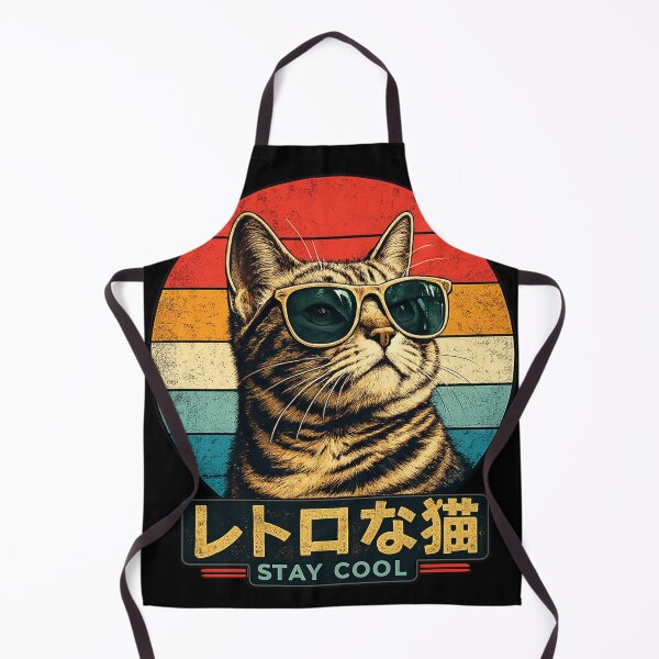 Item preview, Retro Japanese Cat Stay Cool Shirt | Vintage Kawaii Cat with Sunglasses | Aesthetic Neko Graphic Tee | Japanese Streetwear Gift designed and sold by Kittcatking.