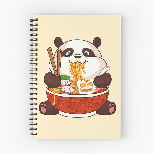 Item preview, Cute panda eating ramen designed and sold by JarquinDD.