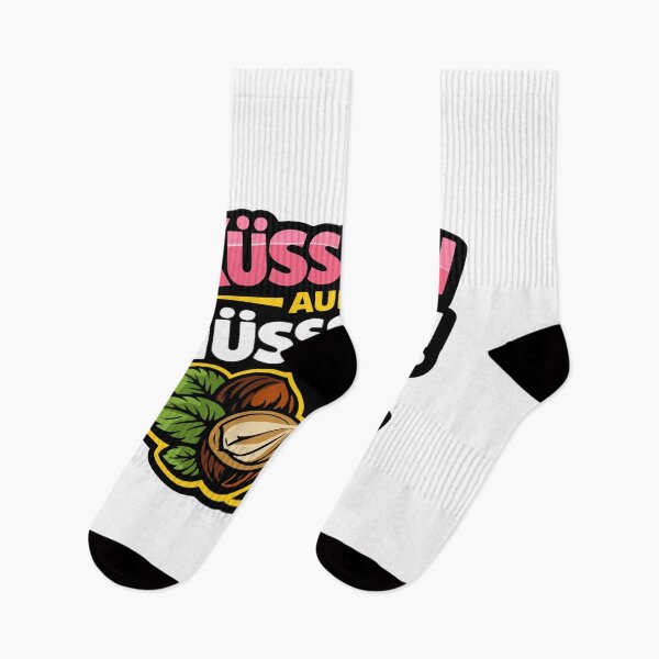 Item preview, A kiss on the nut – Funny saying designed and sold by Pommes im Bett.