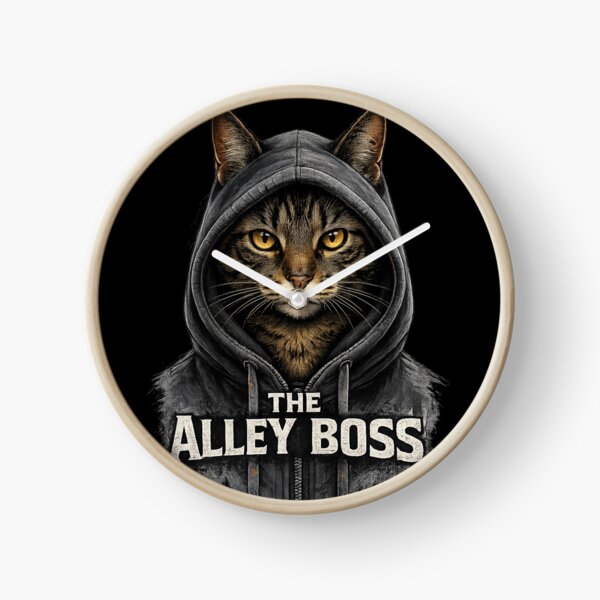 Item preview, The Alley Boss Cat Hoodie | Street Cat Graphic T-Shirt | Urban Tabby Cat Design | Cool Cat Lover Gift designed and sold by Kittcatking.