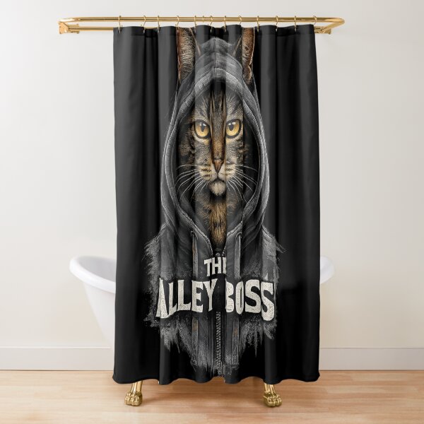 Item preview, The Alley Boss Cat Hoodie | Street Cat Graphic T-Shirt | Urban Tabby Cat Design | Cool Cat Lover Gift designed and sold by Kittcatking.
