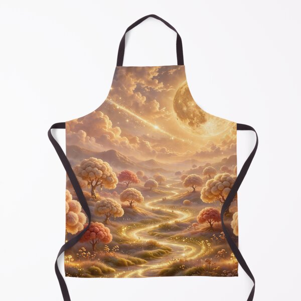Item preview, Golden moon showing the way designed and sold by FantasyPearl.