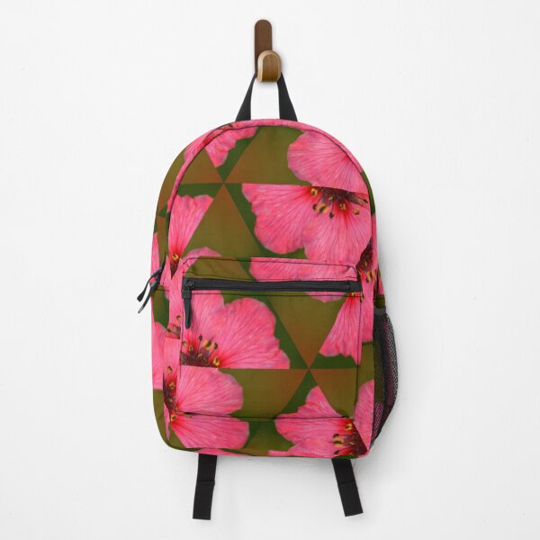 Item preview, Geometric Pink Blossom Pattern designed and sold by SilentBloomLab.