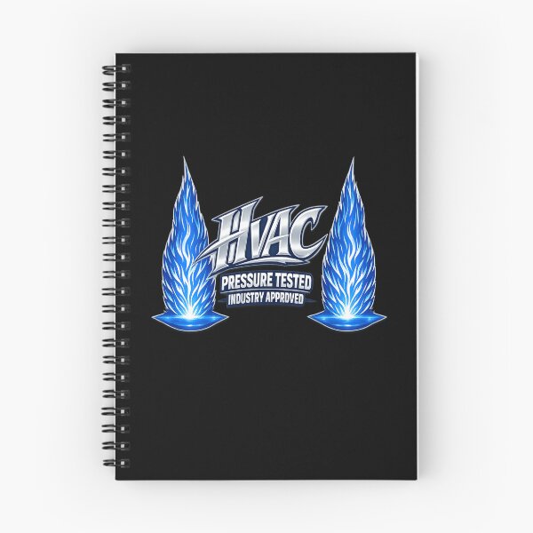 Item preview, HVAC Pressure Tested - Industry Approved Blue Flame Trade Design designed and sold by FrozenHeat97.