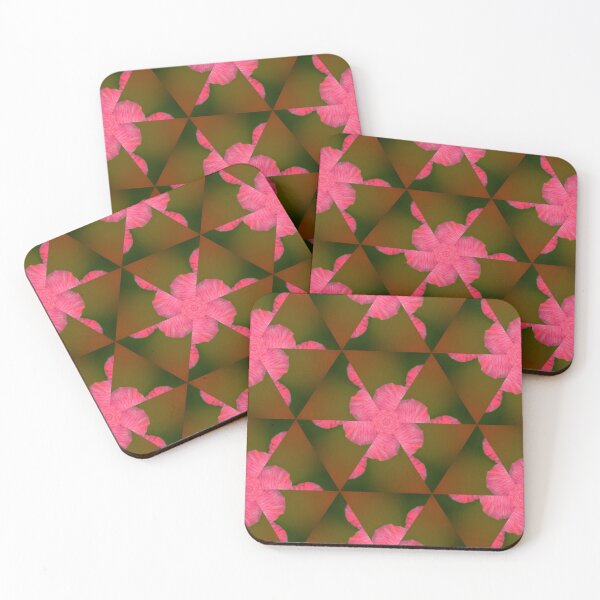 Item preview, Geometric Pink Blossom Tessellation designed and sold by SilentBloomLab.