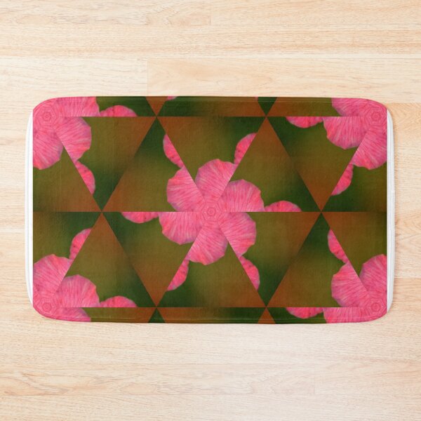 Item preview, Geometric Pink Blossom Tessellation designed and sold by SilentBloomLab.