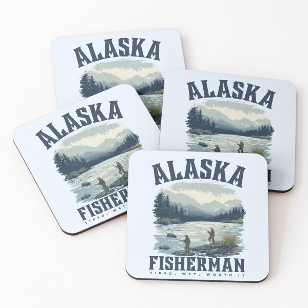 Artikelvorschau, Alaska-Fischer, müde, nass, aber es hat sich gelohnt. entworfen und verkauft von AlaskaExtreme.