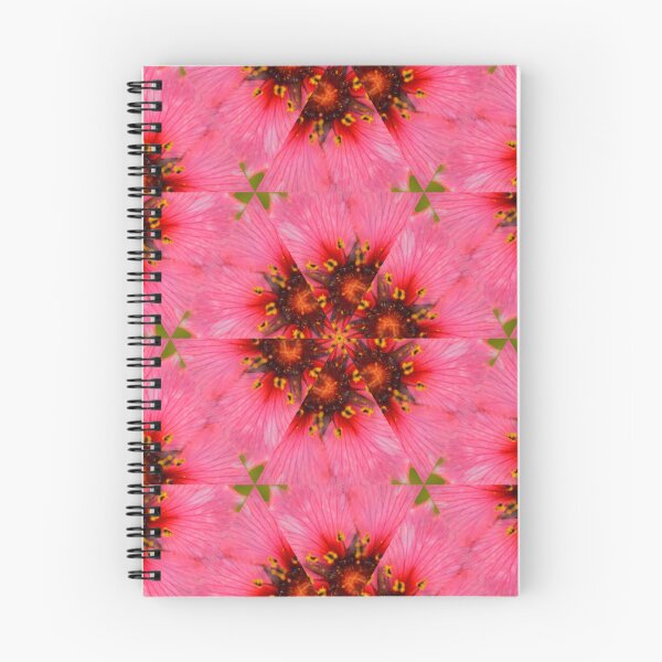 Item preview, Radiant Pink Blossom Kaleidoscope designed and sold by SilentBloomLab.