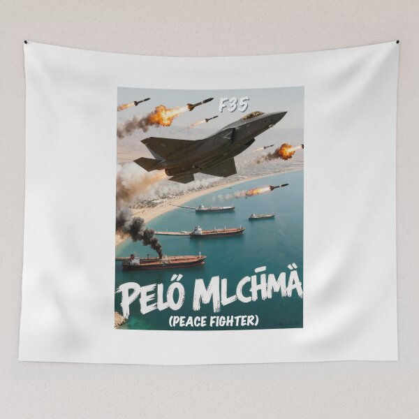 Item preview, F35 Peace Fighter Print designed and sold by Lichentroupe63.