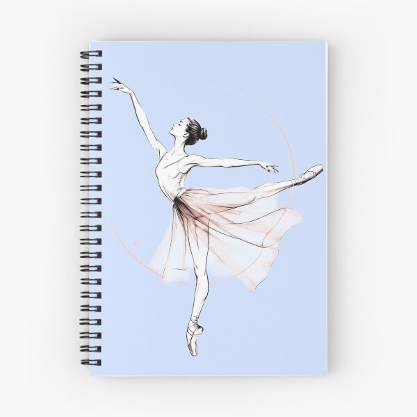 Item preview, Minimalist Elegant Ballerina Ballet Sketch Art designed and sold by M'artes .