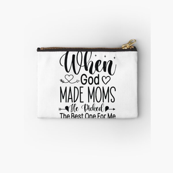 Item preview, When God Made Moms He Picked The Best One For Me - Mom Quotes Retro Vintage Aesthetic Cute Gift designed and sold by FuzionRaptor.