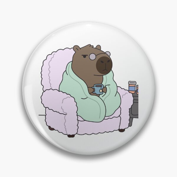 Item preview, Cozy Koa the Capybara - Chonkibao Weekend Mood designed and sold by Chonkibao.