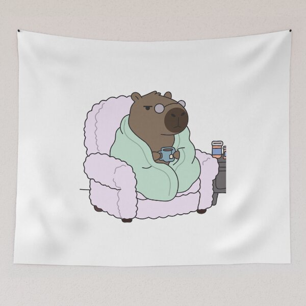 Item preview, Cozy Koa the Capybara - Chonkibao Weekend Mood designed and sold by Chonkibao.