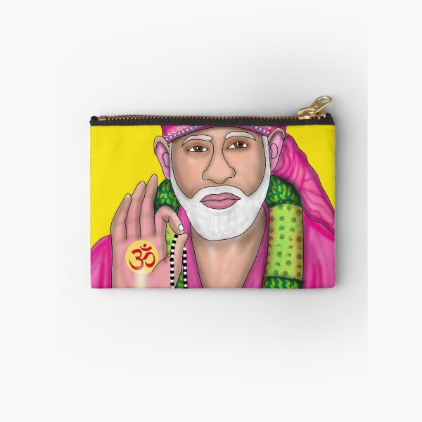 Item preview, Shirdi Sai Baba Artwork | Spiritual Saint Digital Painting Illustration designed and sold by Harshit_Digital_Arts.