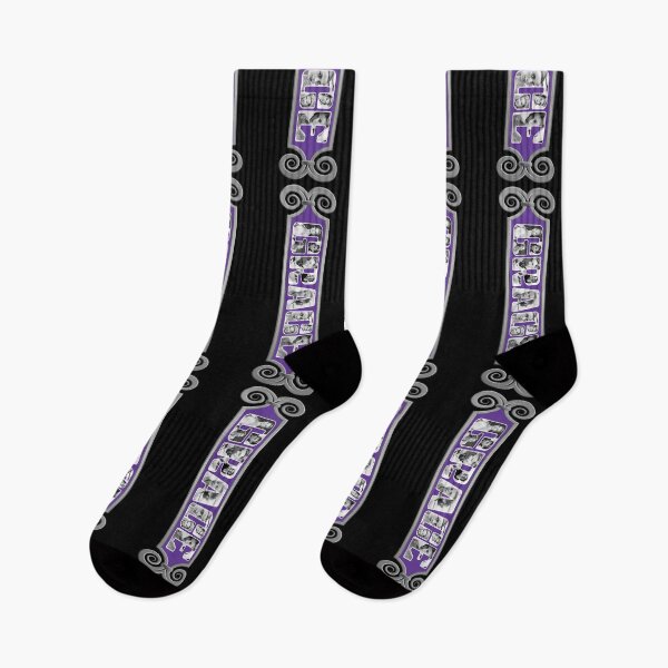 Item preview, Grace Collage II (Purple on Black) designed and sold by PawsitiveMum3.