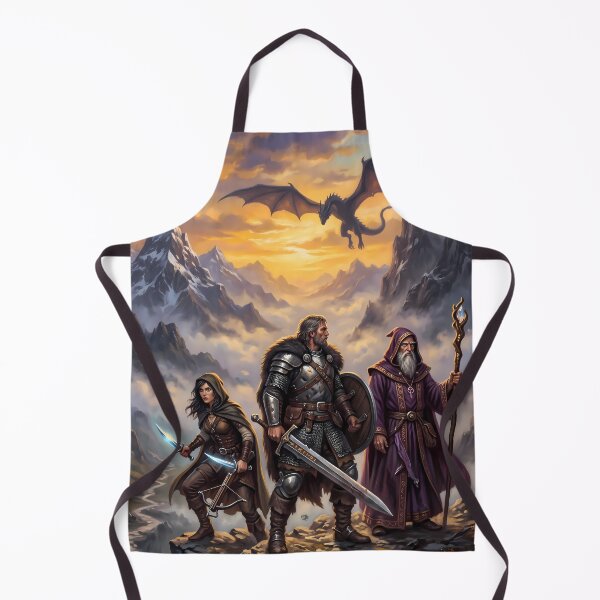 Item preview, Art Dragon Epic Dark Fantasy RPG Sci Fi designed and sold by ART ATTACK ZONE.