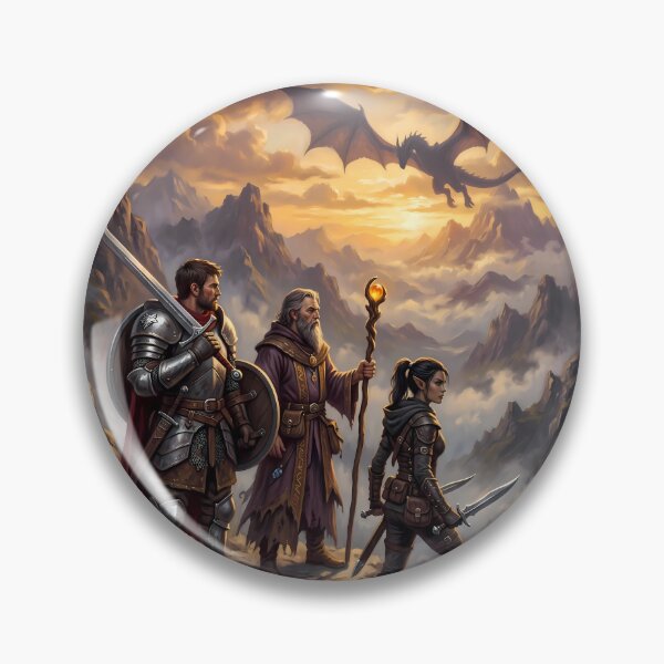 Item preview, Paint Dragon Epic Dark Fantasy RPG Sci Fi designed and sold by ART ATTACK ZONE.