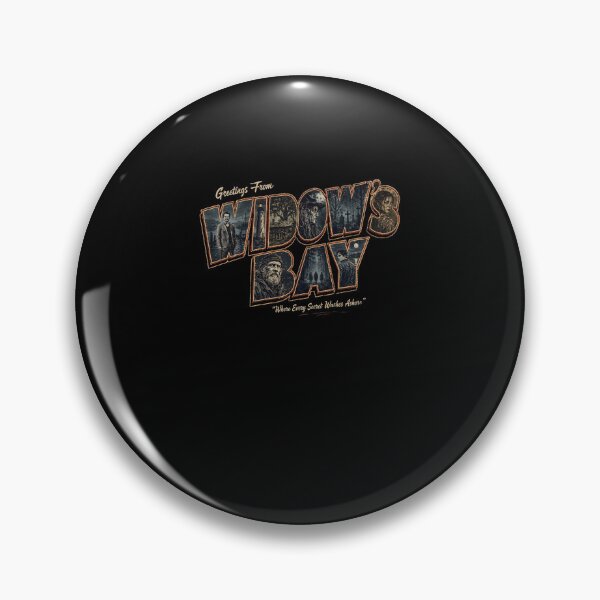 Item preview, Greetings From Widows Bay Vintage Horror Mystery Retro Fan designed and sold by nojany.