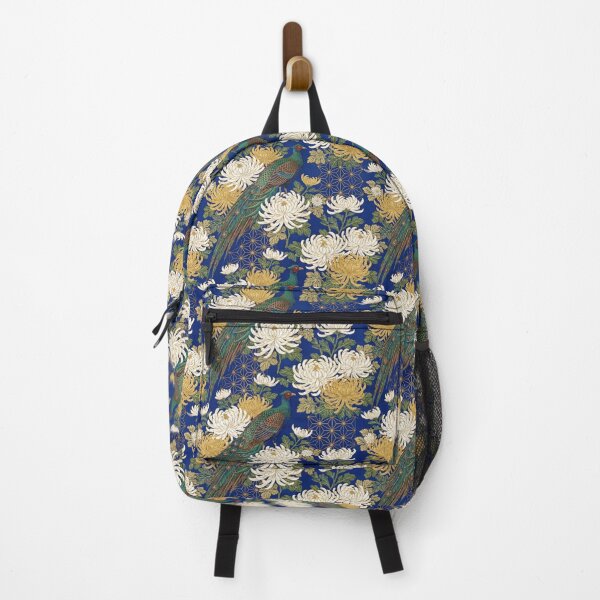 Item preview, Vintage Kacho-ga Pheasant and Chrysanthemum Pattern designed and sold by ArtfulAlchemy1.