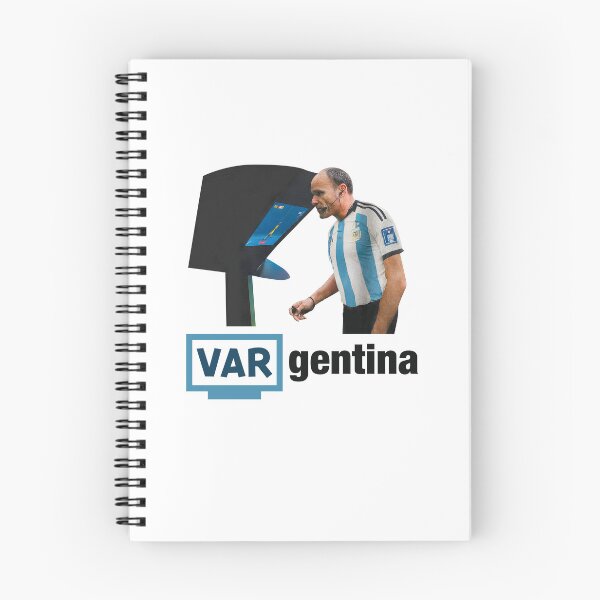 Item preview, VARgentina Funny VAR Referee Arg Football Meme designed and sold by nojany.