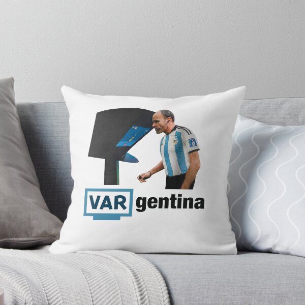 Item preview, VARgentina Funny VAR Referee Arg Football Meme designed and sold by nojany.