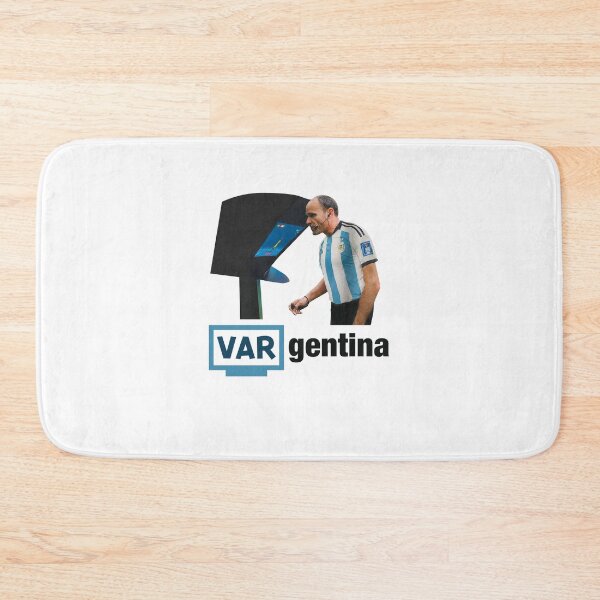 Item preview, VARgentina Funny VAR Referee Arg Football Meme designed and sold by nojany.