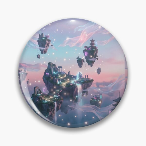 Item preview, Sky Planet Fantasy RPG Sci Fi Art designed and sold by ART ATTACK ZONE.