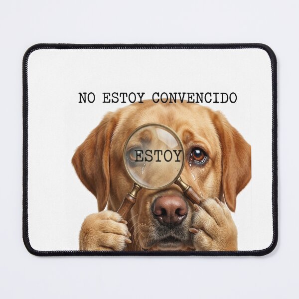 Item preview, Labrador detective dog, I'm not convinced meme designed and sold by Purpleclomb.