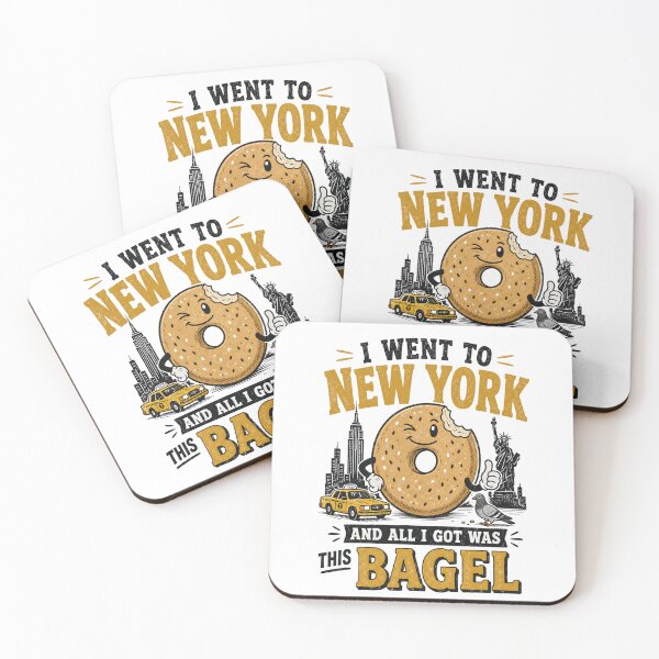 Item preview, Funny New York Design - I Went to New York And All I Got Was This Bagel designed and sold by Speci4lCre4tions.