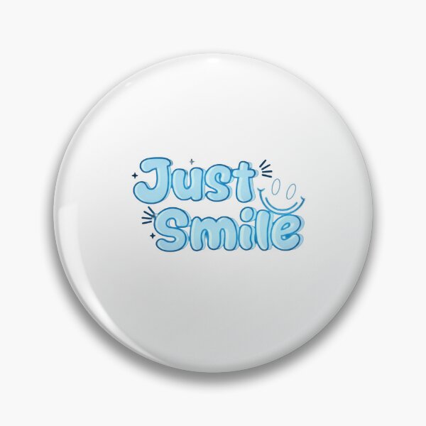 Item preview, Just Smile Typography Design designed and sold by WISDOMCHARLES.