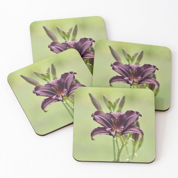 Item preview, Elegant Purple Daylily Macro Photography designed and sold by TathataPhotos.