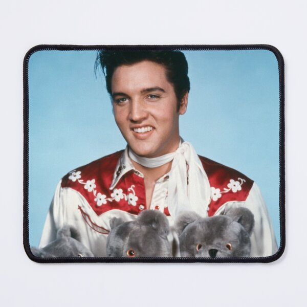 Item preview, Elvis Presley Vintage Teddy Bear Photo - Classic 1957 King of Rock 'N' Roll designed and sold by ElvisVintagePosters.