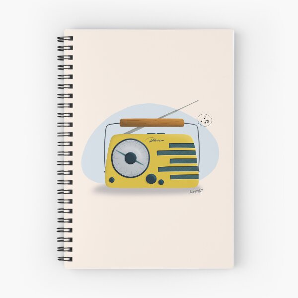Item preview, Vintage Retro Radio Illustration designed and sold by DesignedByCece.
