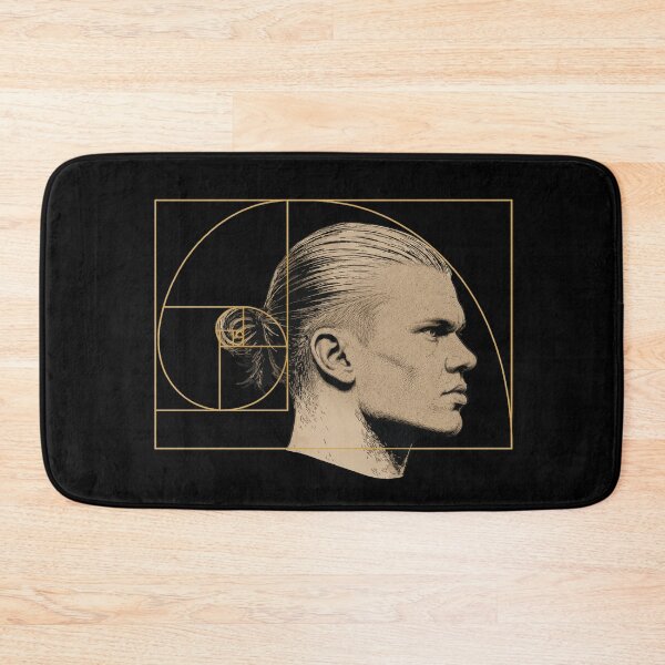 Item preview, Erling Haaland Golden Ratio Man Bun designed and sold by pixiedustpaint.