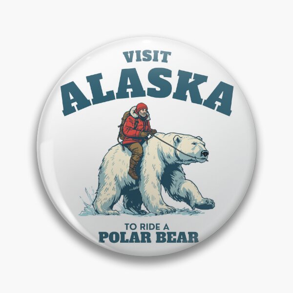 Item preview, Visit Alaska to Ride a Polar Bear designed and sold by AlaskaExtreme.