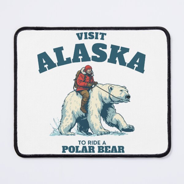 Item preview, Visit Alaska to Ride a Polar Bear designed and sold by AlaskaExtreme.