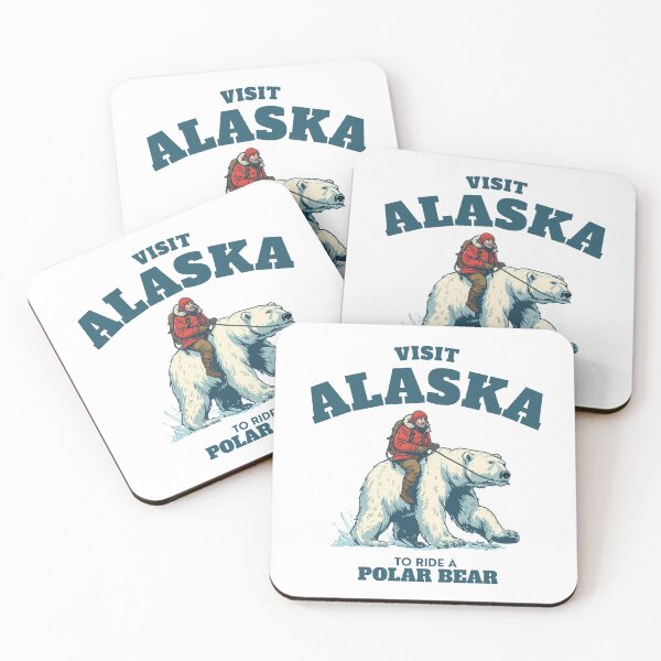 Item preview, Visit Alaska to Ride a Polar Bear designed and sold by AlaskaExtreme.