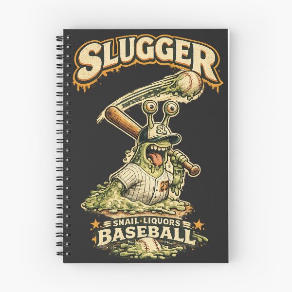 Item preview, Funny Slug Baseball Vintage Cartoon designed and sold by StudioBy-ColorNest.