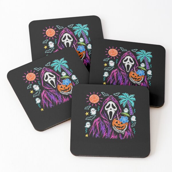 Item preview, Tropical Summerween Ghost Halloween Summer Vacation Horror designed and sold by nojany.