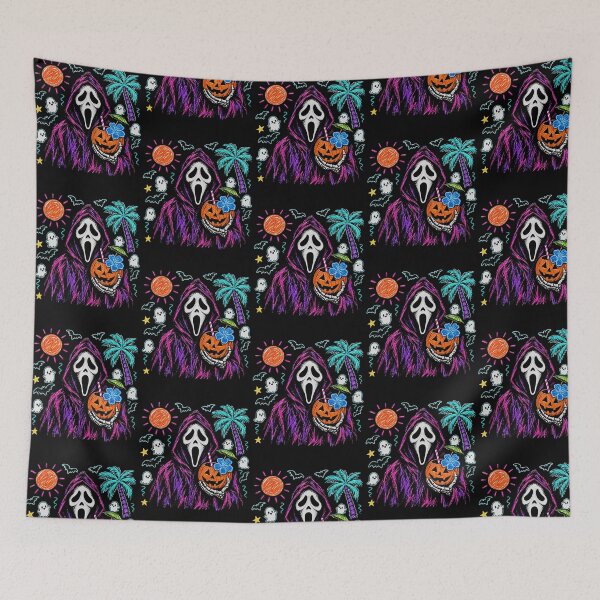 Item preview, Tropical Summerween Ghost Halloween Summer Vacation Horror designed and sold by nojany.