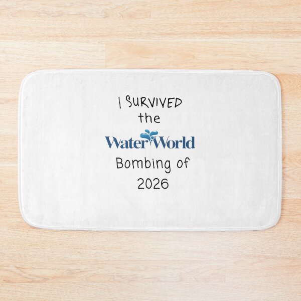 Item preview, I Survived the Water World Bombing of 2026 Funny Dark Humor designed and sold by nojany.