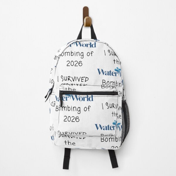 Item preview, I Survived the Water World Bombing of 2026 Funny Dark Humor designed and sold by nojany.