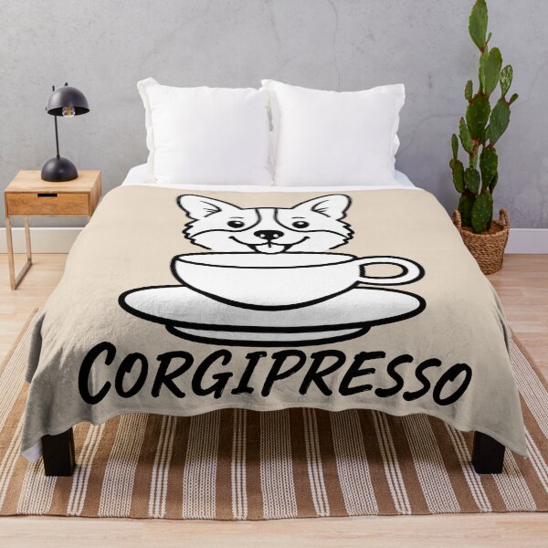 Item preview, ☕ BREWED BEASTIES COLLECTION ☕ - PET PALS - Corgipresso designed and sold by WheelieGdArt.