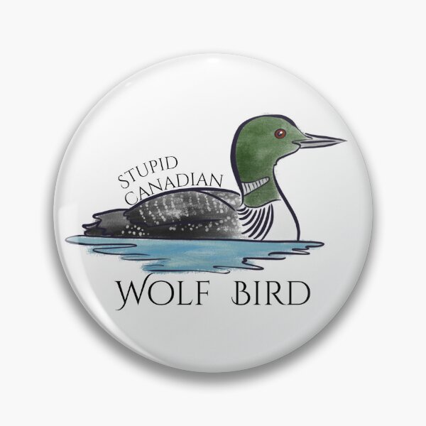 Item preview, Stupid Canadian wolf bird designed and sold by supersirene.